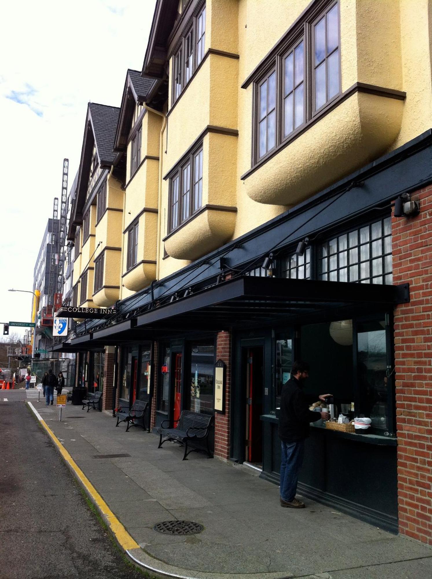 College Inn Hotel Seattle Bagian luar foto