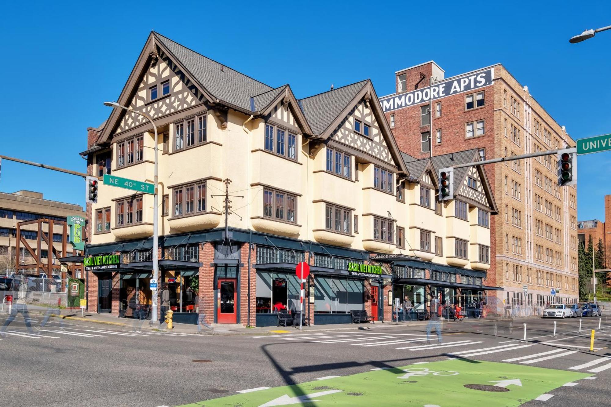 College Inn Hotel Seattle Bagian luar foto